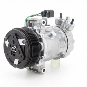 Compresseur de climatisation 6RF820803B 12V 6PK 110mm PAG46 R134a pour VW Polo Santana Jetta Skoda <span class=keywords><strong>Fabia</strong></span> Rapid up Citigo Sanden 6V12 OEM - Product Image 2