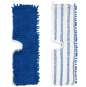 Mop Refills Microfiber Mop Replacement Mop Heads for Dry Wet Use Machine Washable Double Sided All Surface Cleaning