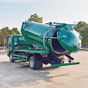 Camiones de Succión de Aguas Residuales ISUZU 4x2 de 5000 Litros/6000 Litros/7000 Litros - Product Image 3