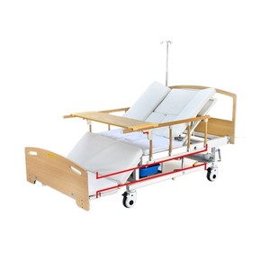 Cama de enfermería manual Dream Eight 2022x1010x500mm con barandilla para uso doméstico en el cuidado de ancianos y adultos - Product Image 1