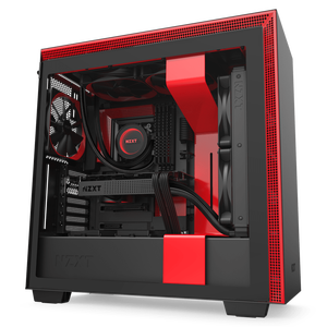 Oferta Especial: Gabinete de <span class=keywords><strong>PC</strong></span> para Juegos <span class=keywords><strong>NZXT</strong></span> H710 ATX Mid Tower con Refrigeración Líquida X73, Panel Lateral de Vidrio Templado Simple - Product Image 3