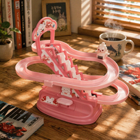 Jouets de glisse personnalisés pour enfants, mignons canards et lapins, jouets éducatifs pour ramper sur la piste pour garçons et filles