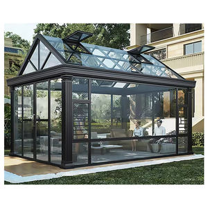 NEW High Quality Factory Outdoor Sunroom Aluminum Sunroom <strong>Glass</strong> House Customized Factory Direct Sale Sunshine - Product Image 1