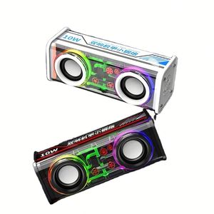 High Quality Portable V8 Mini Wireless Speaker <b>Waterproof</b> Outdoor Sports Audio <b>Player</b> 10W Output Karaoke Home Box - Product Image 1