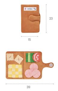 Produits ponctuels jouets en peluche pour animaux de compagnie sniff chew menu de vin rouge <span class=keywords><strong>livre</strong></span> de nourriture lavable mignon pour chiens et chats - Product Image 4