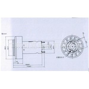 Motor de alto rendimiento Hui Bao Chang HRS-390SM-6411VC-64.5L para aspiradoras y fregadoras de pisos - Product Image 5