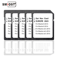 SMIOST Chang CID Mapa Navegación GPS Softwares Memoria Card SD Nav Sat para Mazda Europe 6 1L CX 5 8GB