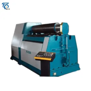 W12nc-arc Down-adjustable Four-roll Plate Bending Rolling Machine Metal Sheet Rolling Roller-bending Machine Competitive Price