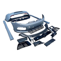 Kit Carrosserie Complet R20 Modifié et Amélioré pour Volkswagen VW Golf 6 MK6, Pare-chocs Avant et Arrière, Calandre, Diffuseur, Jupes Latérales