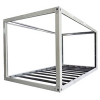 JHCE 10 pieds 20 pieds Cadres de maison en conteneur d'expédition en acier préfabriqués et démontables pour bâtiment de bureaux Maison préfabriquée en Chine