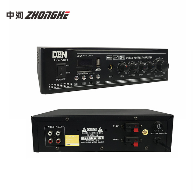 Wholesale Custom Professional Public Address System Audio Outdoor PA Speaker Mini Power Mixer Amplifier