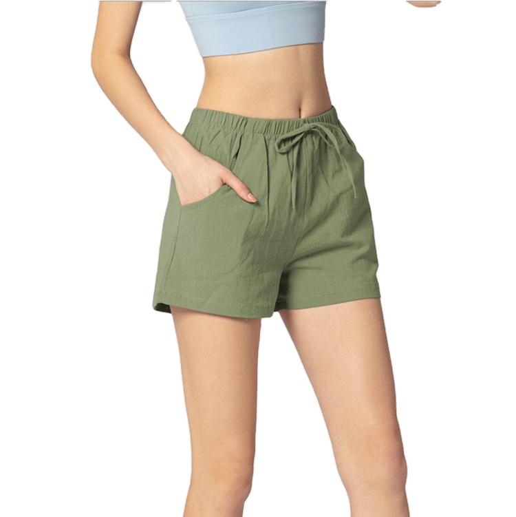 Лидер продаж 2021, женские шорты для фитнеса, поглощающие пот, быстросохнущие шорты OEM, женские сексуальные повседневные пользовательские шорты с эластичным поясом