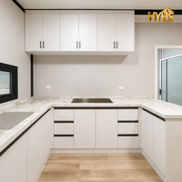 Cuisine conteneur extensible Huaying, durable, imperméable, résistante au vent, en acier galvanisé, maison modulaire préfabriquée, style mid-century modern