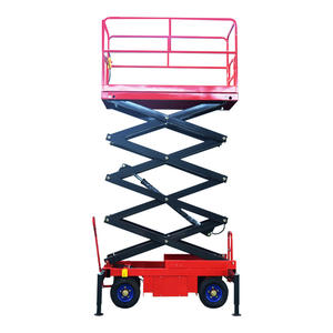 Gunting seluler otomatis sepenuhnya khusus mengangkat <span class=keywords><strong>Platform</strong></span> kerja udara hidrolik elektrik untuk perdagangan luar negeri - Product Image 4