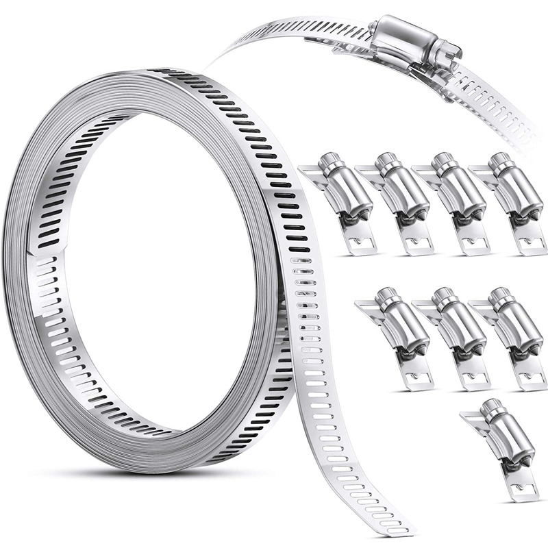 Nhà Sản Xuất Giá Worm Bánh Kẹp Mỹ Loại Clip Hose Kẹp Ống Thép Không Gỉ Clip