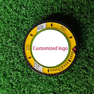 Marqueur de niveau à bulle rond avec logo personnalisé de haute précision pour matériau métallique de <span class=keywords><strong>golf</strong></span> avec logo personnalisé à l'arrière - Product Image 5