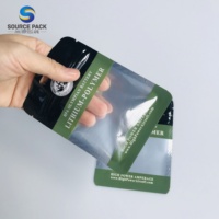 Sac en plastique laminé avec fermeture éclair Euro Hook pour batterie
