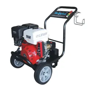 2.5GPM Gas Powered High Pressure Clean Machine with 5 Adjustable Nozzles, 15 ft High Pressure Hose for Cleaning Walls, Terraces