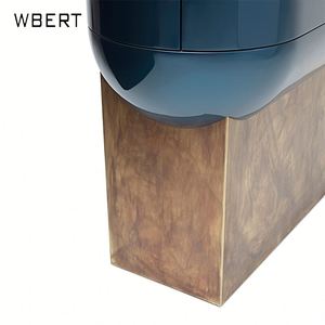 WBERT-Vitrina italiana de diseño hecha a medida, de gama alta, de lujo, para vino, vitrina de cristal - Product Image 6
