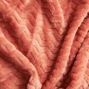 Manta de franela Jacquard de fábrica sostenible con opciones de color personalizado precio al por mayor sólido descuento supermercado - Product Image 5