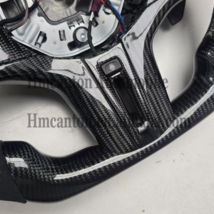 Alcantara พวงมาลัยคาร์บอนไฟเบอร์สำหรับ BMW G Series พวงมาลัย M3 G30 G20 G80 M4 G82 M5 CS - Product Image 6