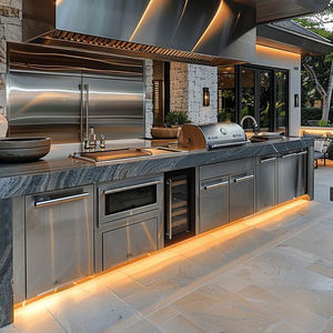 Lavabo de Acero Inoxidable para Exteriores, Multifuncional, para Patio o Cocina, Diseño Moderno - Product Image 2