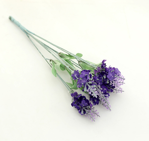 <span class=keywords><strong>Flores</strong></span> de <span class=keywords><strong>Lavanda</strong></span> <span class=keywords><strong>Artificiales</strong></span> de Seda para Centros de Mesa de Boda, Decoración Interior y Exterior para Cocina, Ramo de Plantas Realistas - Product Image 6