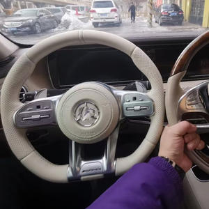 Adecuado para actualizar el <span class=keywords><strong>volante</strong></span> de coche de fibra de carbono AMG antiguo y nuevo, modificar la clase S, la nueva clase S/C/EG - Product Image 1