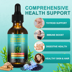 Private Labels Sea <strong>Moss</strong> Drops for Skin Health Bulk Irish Sea <strong>Moss</strong> Liquid Drops Natural Organic Supplement Raw Sea <strong>Moss</strong> Drops - Product Image 2