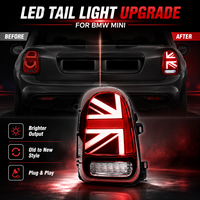 Feux arrière à LED BK pour MINI Countryman 2017-2024, clignotants séquentiels Union Jack, Plug and Play