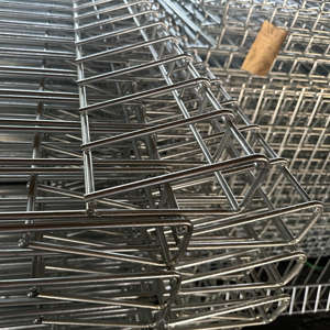 Clôture BRC galvanisée plongée à chaud enduite de PVC de 8 pieds Treillis métallique soudé anti-escalade Clôture pliante galvanisée en bois traité thermiquement - Product Image 6