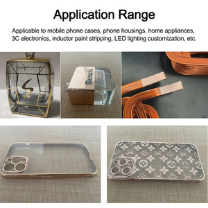 Cavo 3 trục UV CO2 sợi <span class=keywords><strong>Laser</strong></span> đánh dấu 3W 5W 10W 15W 20W 30W 50W 60W Máy khắc cho thủy tinh gốm thermoses trứng bóng golf - Product Image 3