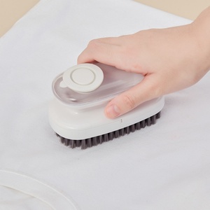 New Soft Bathroom Clean Home Tool Toilet Brush pp Material Cleaning Edge Brush <b>Clothes</b> Stain Removal Brush - Product Image 2