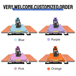 Xingyan Thương hiệu mới chất lượng cao 40x50cm Hướng dẫn sử dụng nhiệt Báo Chí T-Shirt Máy Trạm đôi từ thăng hoa phẳng máy in cho - Product Image 5