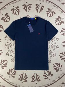 Wholesale Brand High Quality Cotton Embroidery Comfortable Breathable Round Neck Short Sleeve T-<strong>shirt</strong> Women's Mens - Product Image 5