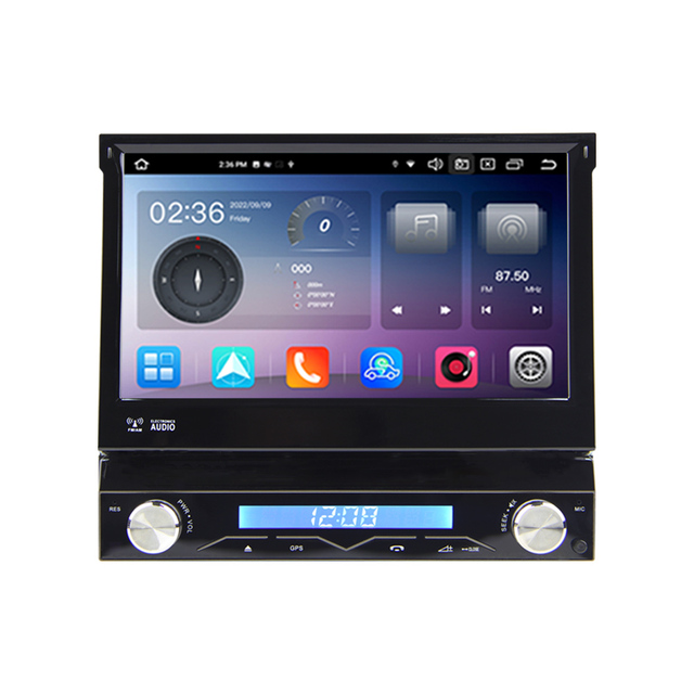 7'' 1Din Android13.0 T610/7862 Octa-core Universal Car Media Player With 4G RAM+64G ROM Wifi DSP CarPlay/Auto TPMS DAB OBD 4G