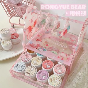 Set <span class=keywords><strong>de</strong></span> Gel para Uñas RONGYUE BEAR, 12 Colores, Kit <span class=keywords><strong>de</strong></span> Esmalte <span class=keywords><strong>de</strong></span> Gel UV Kawaii, Gel Sólido en Crema para Arte <span class=keywords><strong>de</strong></span> Uñas, Manicura y Salón - Product Image 3