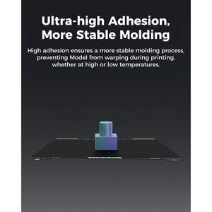 Placa de Construcción de Acero Creality K1 SE/K1C de 235x235 mm con Superficie de Resina Epoxi, Magnética y Flexible para Impresora 3D - Product Image 5