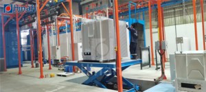 Máy biến áp điện và bảng điều khiển tủ điện bằng tay và dây chuyền sản xuất hệ thống thiết bị sơn tĩnh điện tự động - Product Image 4