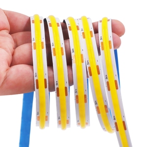 Thay Đổi Độ Sáng COB Dải Ánh Sáng Chuỗi 320 Đèn LED/M Mật Độ Cao Linh Hoạt LED Băng Trắng Ấm Trắng USB DC 5V Ra80 COB LED Ánh Sáng Pcb - Product Image 5