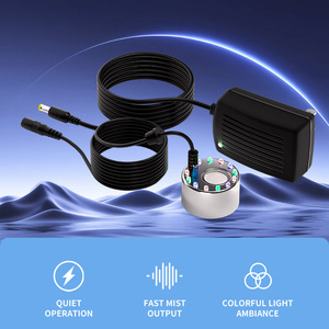 Nébuliseur pour aquarium, Fontaine à eau, Générateur de brouillard, Tête de nébulisation ultrasonique, Brumisateur pour rocaille et bonsaï, Pulvérisateur pour bassin et table basse - Product Image 3