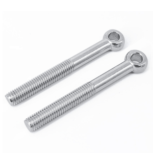 High Quality M8x60 M24 DIN444 Stainless Steel 304 316L Shoulder Fish Eyebolt Lifting Eye <strong>Bolts</strong> for Construction Machinery - Product Image 2