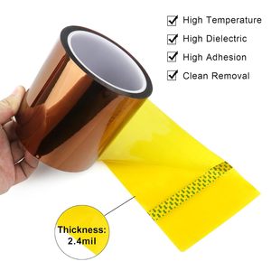 Nastro Kaptons resistente al calore ad alta temperatura <span class=keywords><strong>pellicola</strong></span> di trasferimento termico in poliimmide nastro adesivo in <span class=keywords><strong>Silicone</strong></span> per sublimazione - Product Image 2