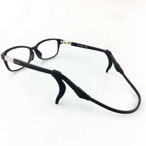 Lot de 2 sangles antidérapantes en silicone pour <span class=keywords><strong>lunettes</strong></span> d'enfants avec crochet de fixation pour <span class=keywords><strong>lunettes</strong></span> - Product Image 2