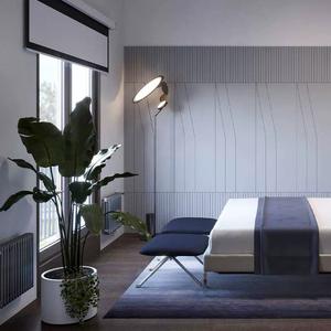 โคมไฟตั้งพื้น LED ดีไซน์มินิมอล โครงเหล็ก พร้อมโคมอะคริลิค ขั้วหลอด E27 ปรับความสูงได้ เหมาะสำหรับห้องนั่งเล่น ห้องนอน และพื้นที่เชิงพาณิชย์ - Product Image 1