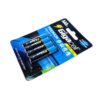 Piles alcalines personnalisables avec logo, qualité supérieure, 1,5 V, LR03, piles triples A, piles AAA