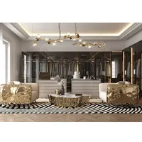 Sofás de sala de estar em couro com estilo moderno, sofás de luxo leve, seccionais, cabe em sofá, conjunto de móveis personalizado para casa