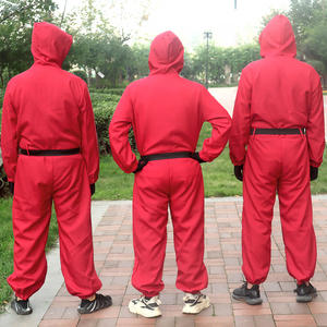 <span class=keywords><strong>Disfraz</strong></span> de Calamar Adulto, Traje de Guardia, Mono, Ropa de Cosplay para Hombre, Ropa para Juegos, TV, Películas, Carnaval, Festivales - Product Image 2