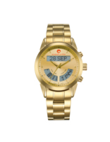 Meilleur prix de gros, montre islamique en acier inoxydable, vente chaude de l'usine de montres, boussole Qibla, notes