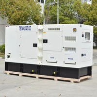 Generador diésel silencioso refrigerado por agua de baja potencia 9kw 10kw 15kva 50Hz 60Hz con motor Perkins del Reino Unido